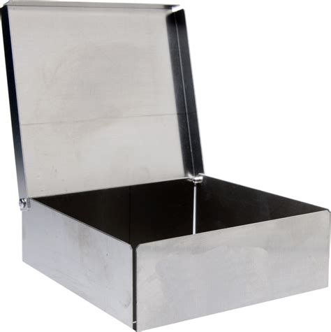 metal hinged cover boxes|Amazon.com: Metal Boxes With Hinged Lids.